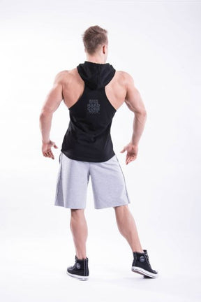 Nebbia - Hardcore Fitness Shorts - Grey (344) - Rückseite