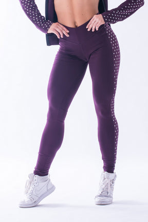 Nebbia - NS Leggings - Burgundy (653)
