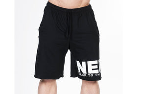 Nebbia - Hardcore Shorts - Black - Vorderseite Detail