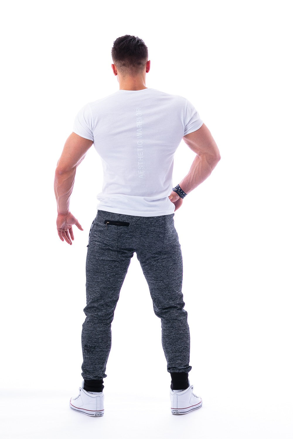 Nebbia - Sporthose AW - Grey (106) - Rückseite