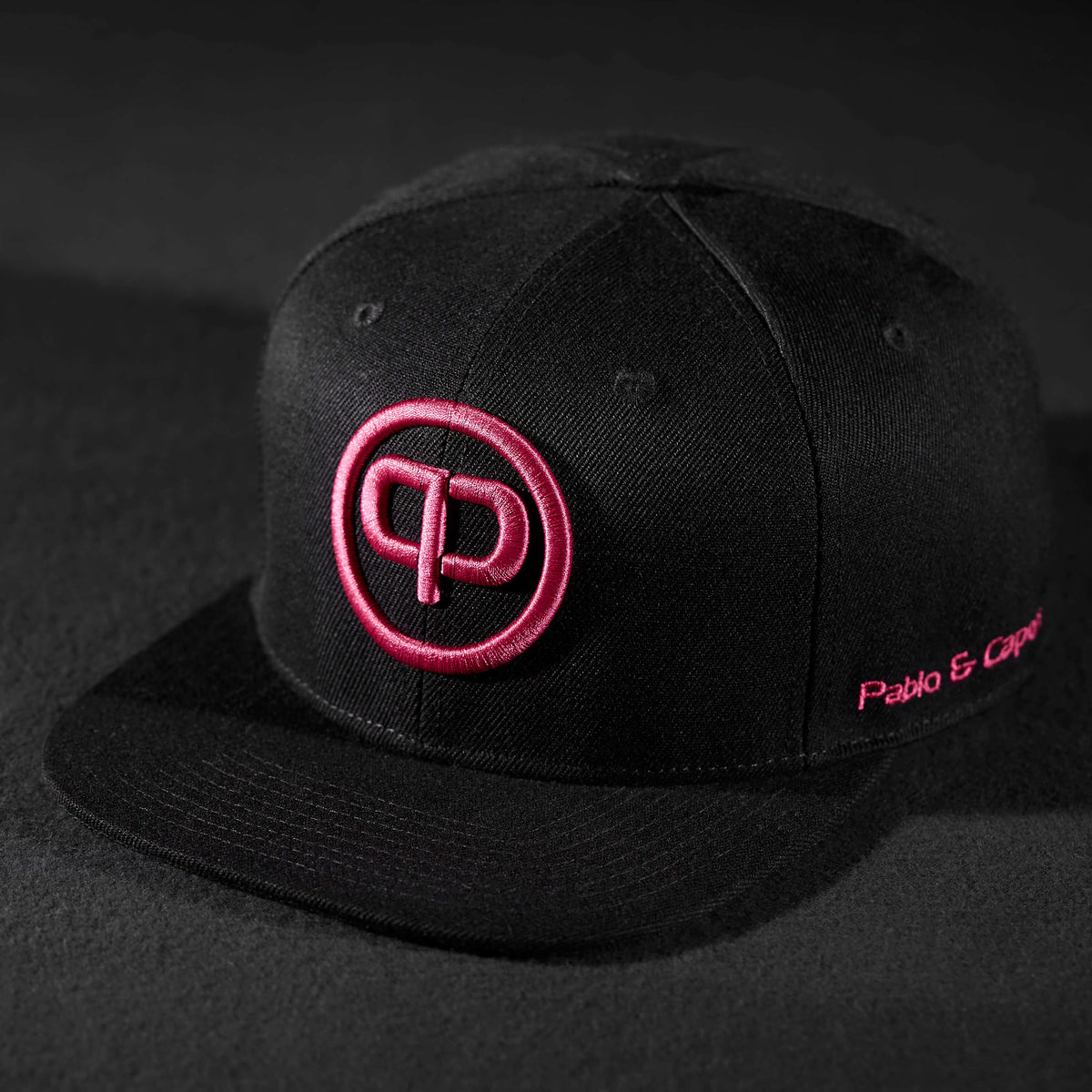 Pablo & Capone - Snapback Cap - Black & Pink