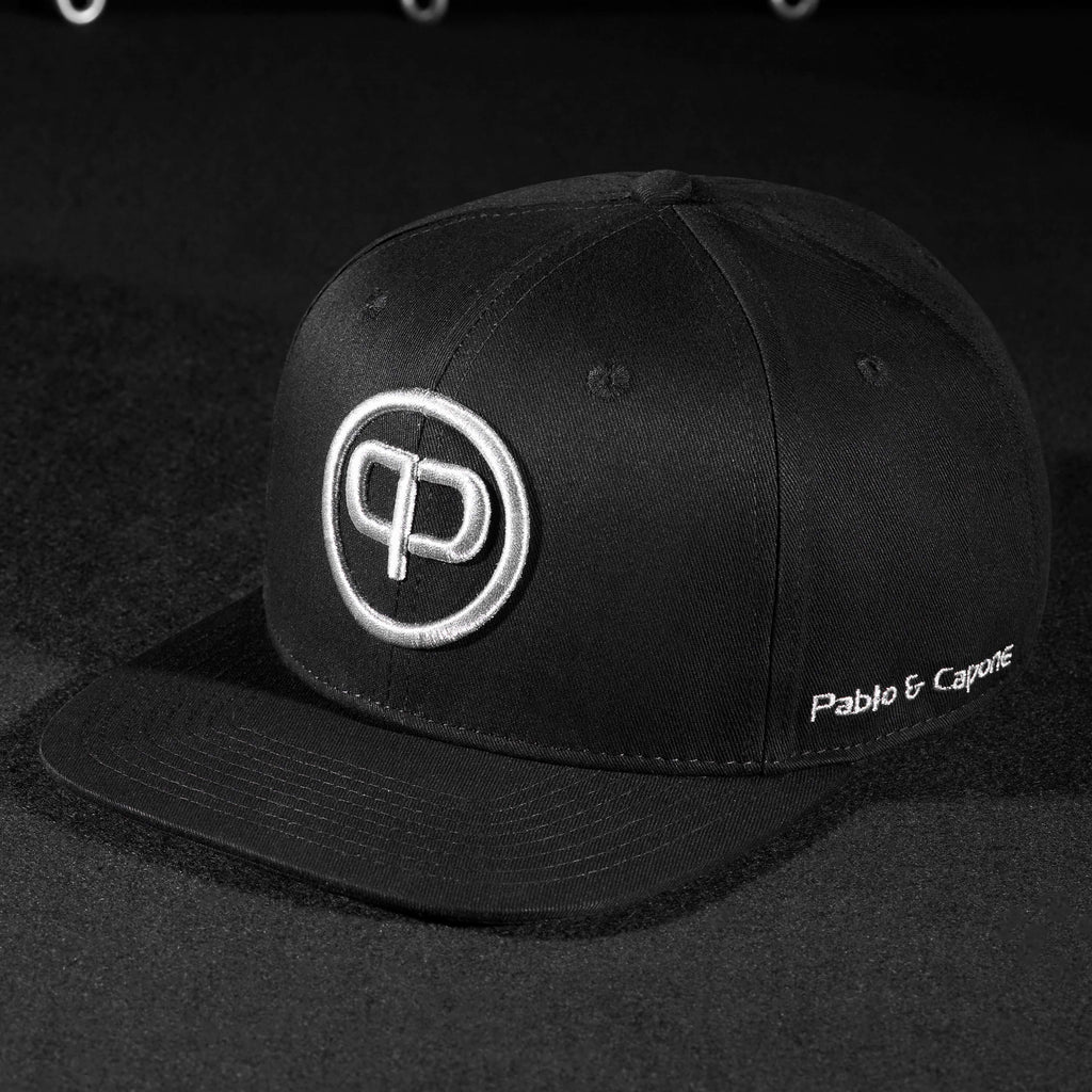 Pablo & Capone | Snapback Cap - Black & Silver