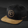 Pablo & Capone Snapback Cap – Forest & Black-Suede, Wollstoff Mit Wildlederschirm