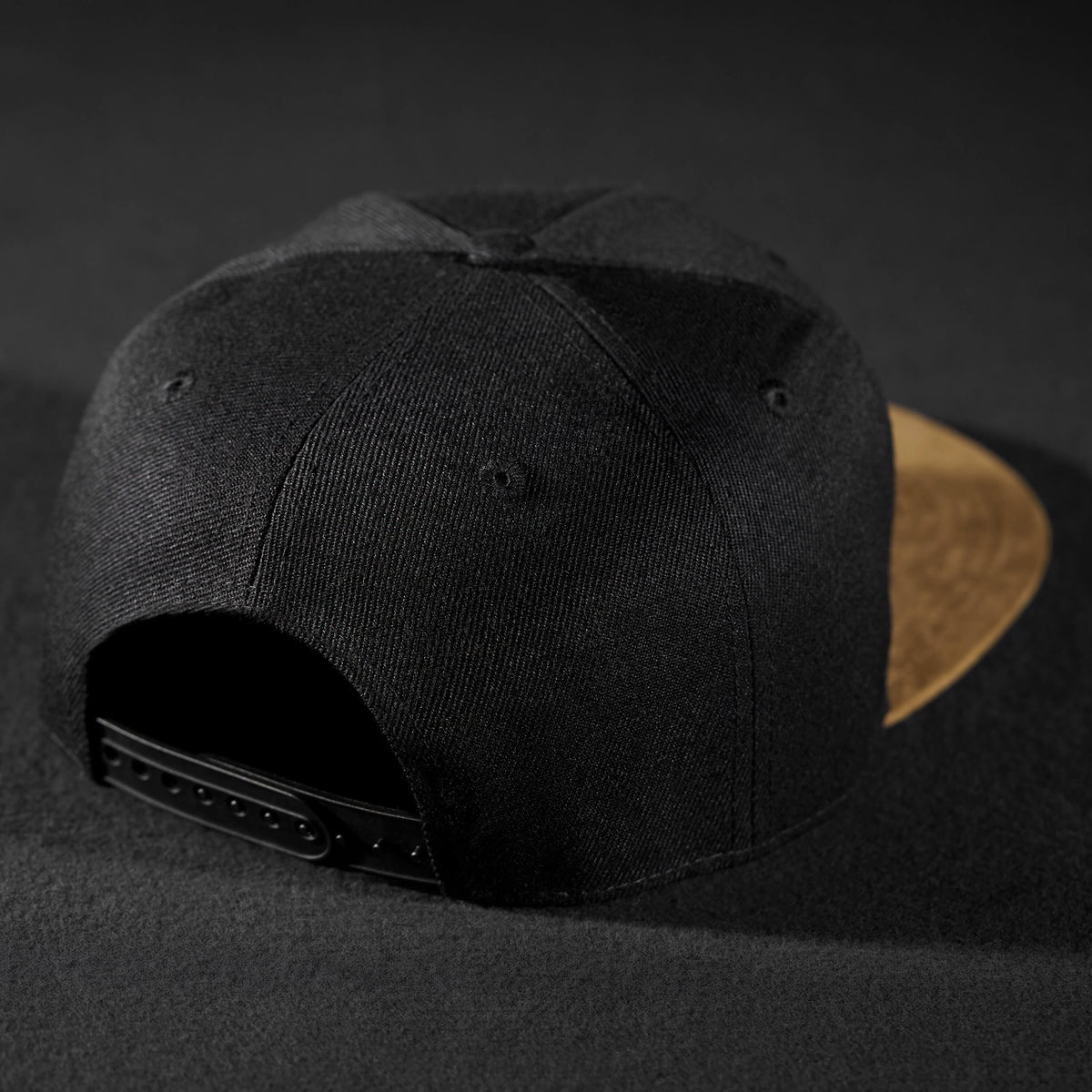 Pablo & Capone - Snapback Cap - Black & Suede