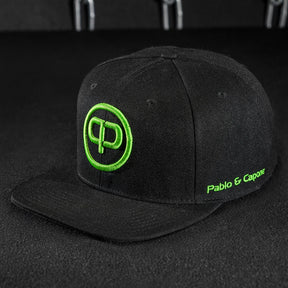 Pablo & Capone - Snapback Cap - Black & Venon Green