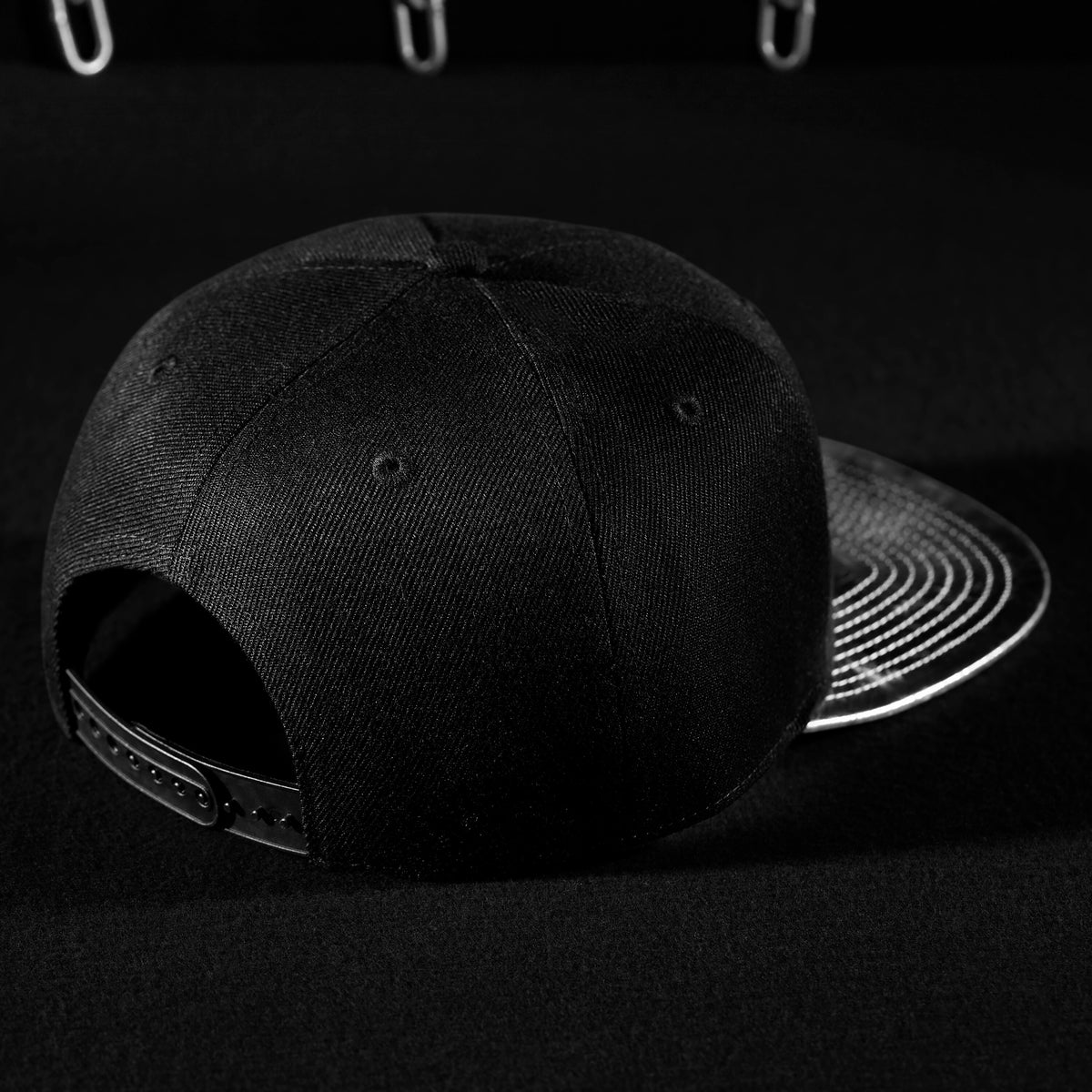 Pablo & Capone - Snapback Cap - Black on Silver