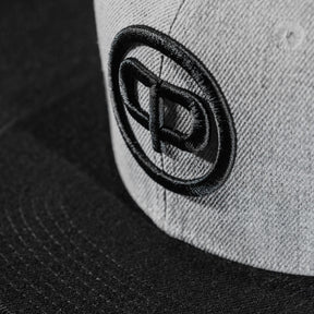 Pablo & Capone - Snapback Cap - Grey on Black