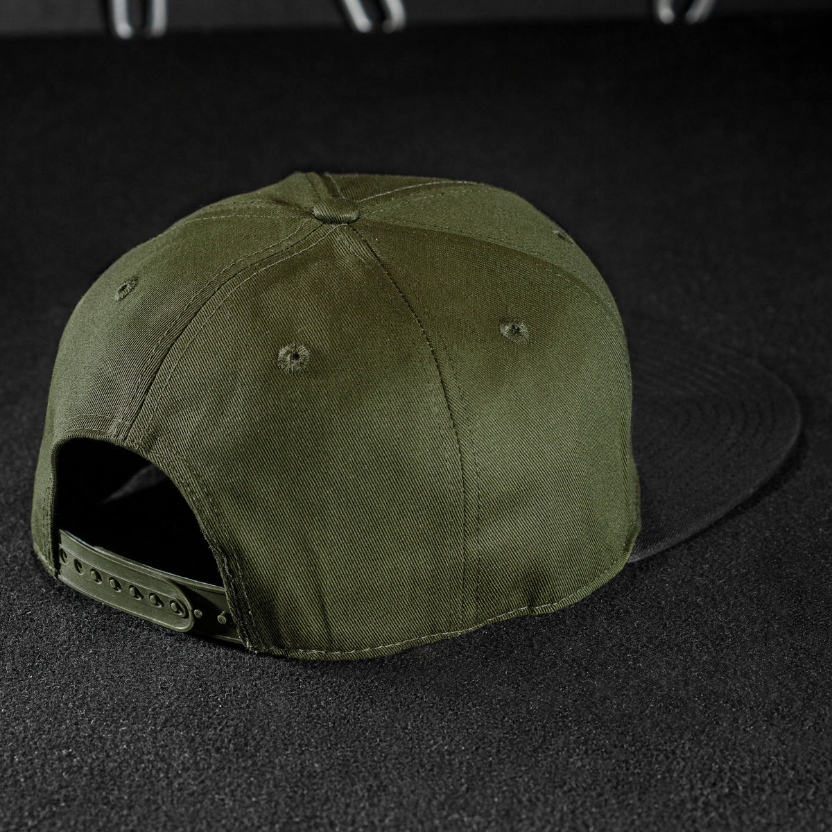 Pablo & Capone - Snapback Cap - Khaki on Black