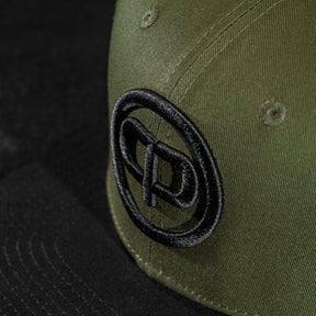 Pablo & Capone - Snapback Cap - Khaki on Black