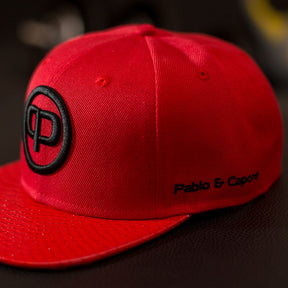 Pablo & Capone - Snapback Cap - Red & Black