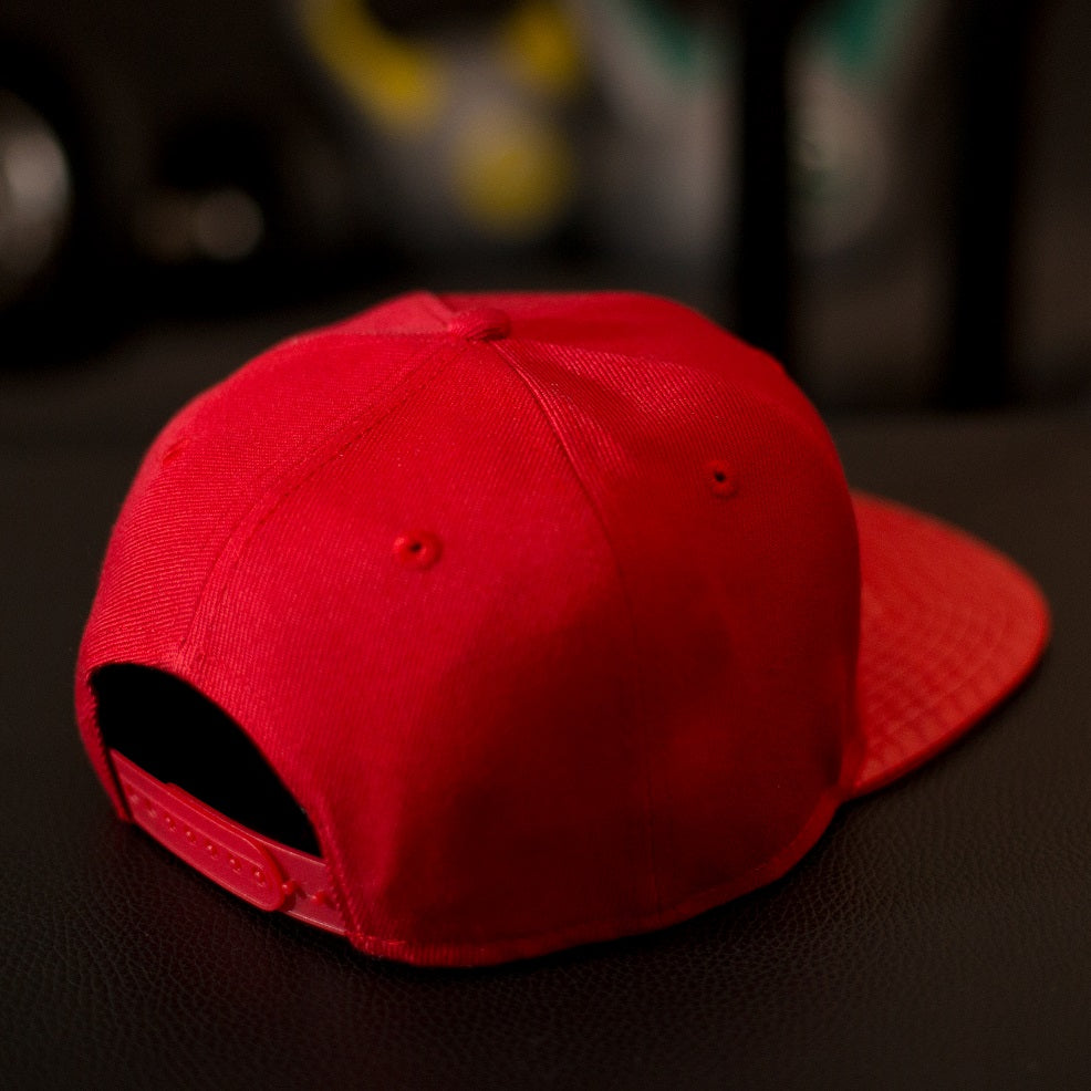 Pablo & Capone - Snapback Cap - Red & Red