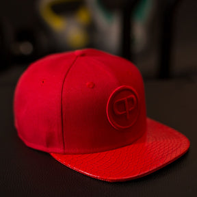 Pablo & Capone - Snapback Cap - Red & Red