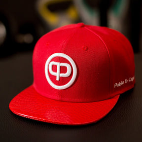 Pablo & Capone - Snapback Cap - Red & White