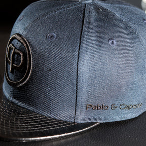 Pablo & Capone - Snapback Cap - Navy Blue & Black