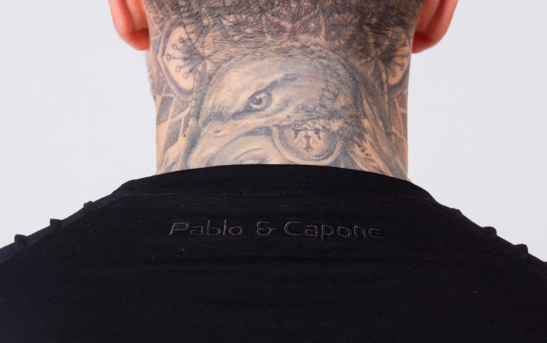 Pablo & Capone - Mercury Shirt - All Black - Rückseite Detail