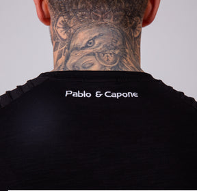 Pablo & Capone - Mercury Shirt - Back & White - Rückseite Detail