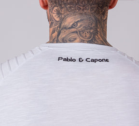 Pablo & Capone - Mercury Shirt - White - Rückseite Detail