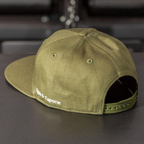 Pablo & Capone - Snapback Cap - Khaki & White