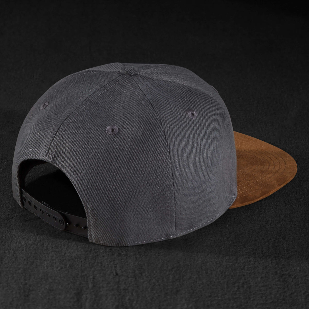 Pablo und Capone - Snapback Cap - Anthracite & Suede