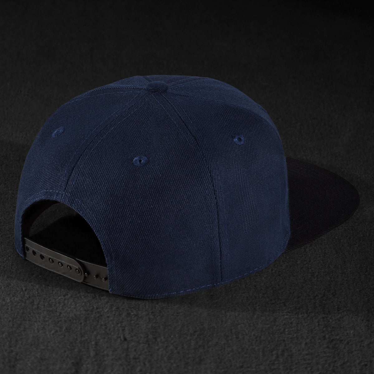 Pablo & Capone - Snapback Cap - Navy Blue on Black