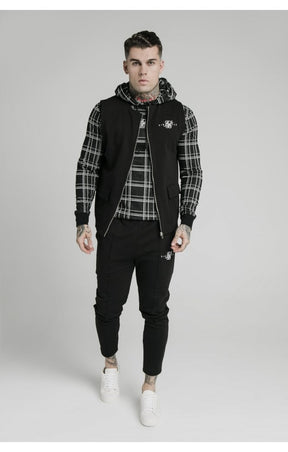 SikSilk - Smart Pleated Pants - Black
