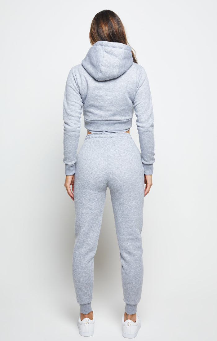 SikSilk - Track Pants - Grey Marl
