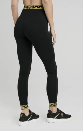 SikSilk - Luxury Cuff Leggings - Black