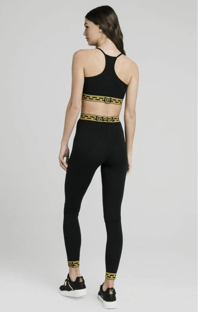 SikSilk - Luxury Cuff Leggings - Black