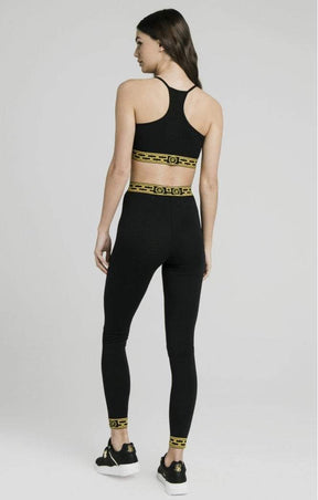 SikSilk - Luxury Cuff Leggings - Black