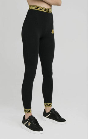 SikSilk - Luxury Cuff Leggings - Black
