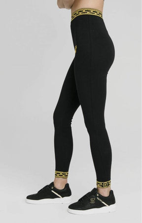 SikSilk - Luxury Cuff Leggings - Black