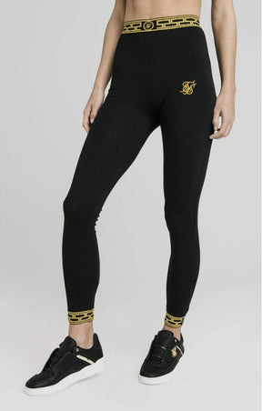 SikSilk - Luxury Cuff Leggings - Black