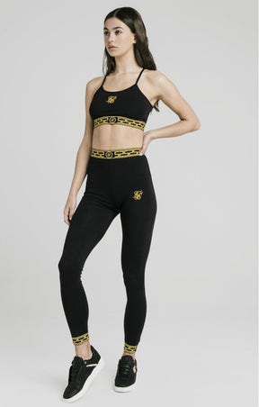 SikSilk - Luxury Cuff Leggings - Black