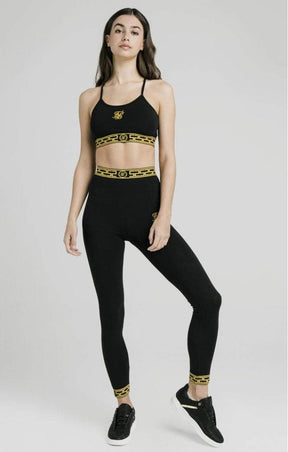 SikSilk - Luxury Cuff Leggings - Black