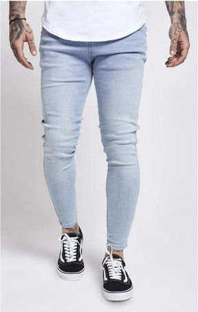 SikSilk - Skinny Denim – Light Blue