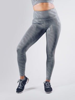 Workout Empire - Elevate Leggings - Silver - Vorderseite