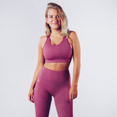 Workout Empire - Regalia Curve Bra 2.0 - Blueberry - Vorderseite