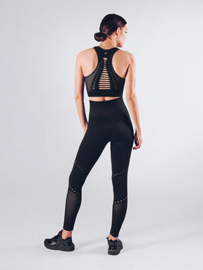 Workout Empire - Sculpt Leggings - Obsidian - Rückseite