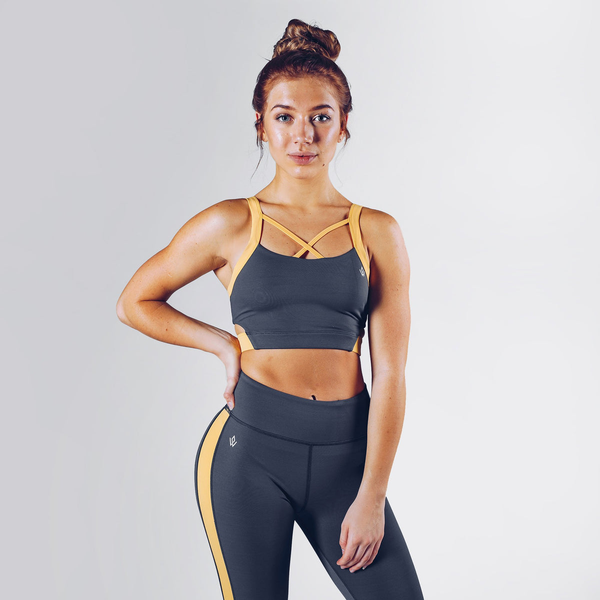 Workout Empire - Strike Bra - Slate - Vorderseite