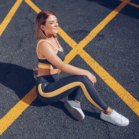 Workout Empire - Strike Leggings - Slate - Beispiel