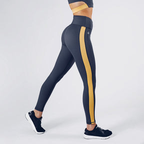 Workout Empire - Strike Leggings - Slate - Seitlich