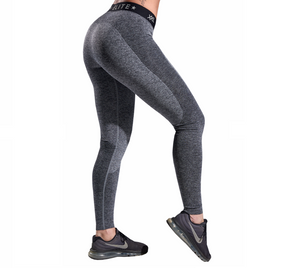 XXL Nutrition - Leggings Seamless - Grey / Black - Rückseite