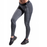 XXL Nutrition - Leggings Seamless - Grey / Black - Vorderseite