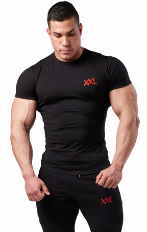 XXL Nutrition - Stretch Shirt - Black - Gesamt