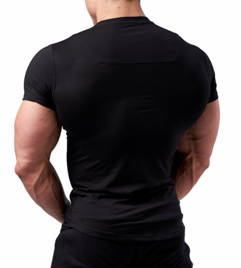 XXL Nutrition - Stretch Shirt - Black - Rückseite