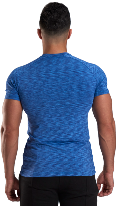 XXL Nutrition - Stretch Shirt - Blue - Rückseite