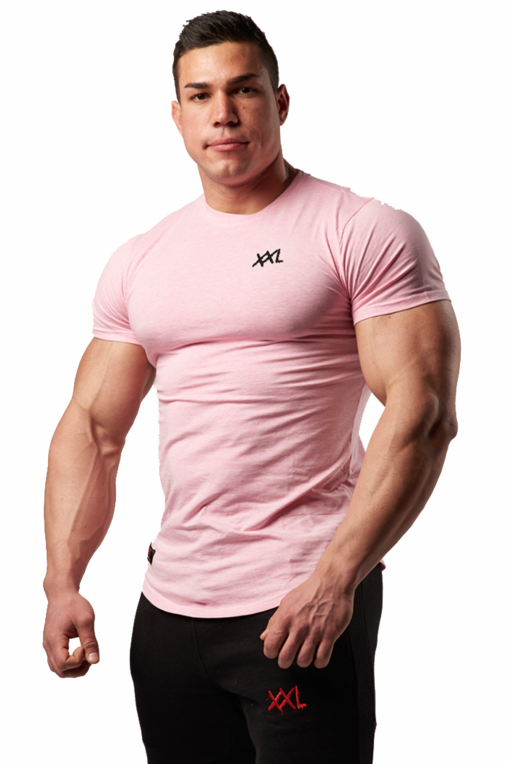 XXL Nutrition - Stretch Shirt - Pink - Gesamt