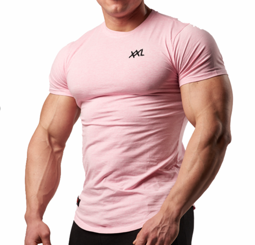 XXL Nutrition - Stretch Shirt - Pink - Vorderseite
