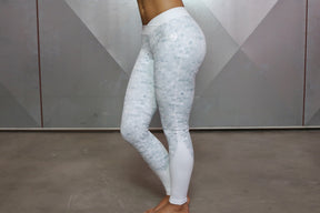 Body Engineers - ATHENA GEOmetric Leggings – White / Grey - Seitlich