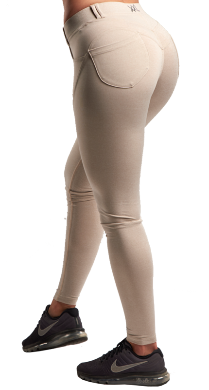 XXL Nutrition - Leggings Tight - Leggings Tight - Beige - Rückseite